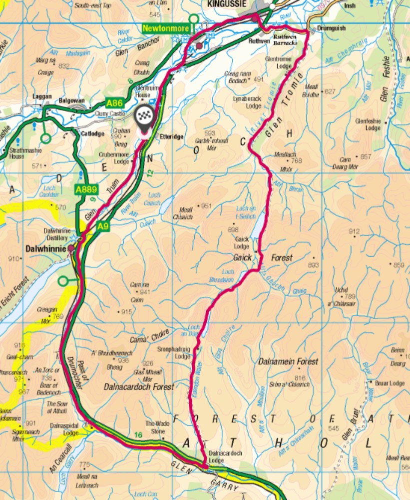 Gaick Pass Circuit - Overview